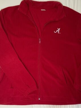 University of Alabama Crimson Fleece Full-Zip Jacket
